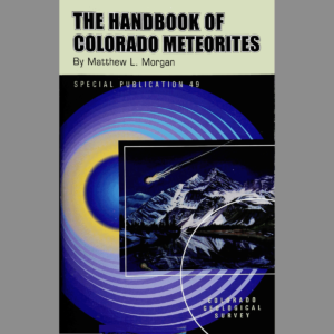 SP-49 The Handbook of Colorado Meteorites