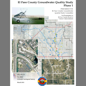 WAT-2011-01 - El Paso County Groundwater Quality Study: Phase 1